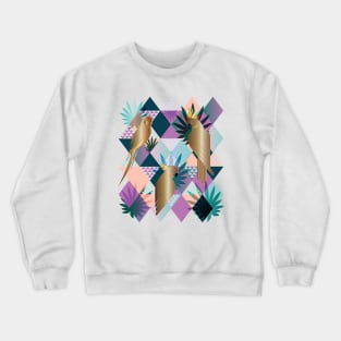 Cute Galah Cockatoo Tropical Crewneck Sweatshirt